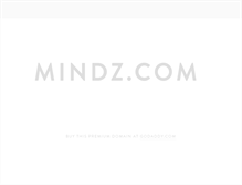 Tablet Screenshot of mindz.com